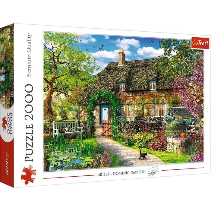 Trefl 27122 - Vidéki házikó - 2000 db-os puzzle