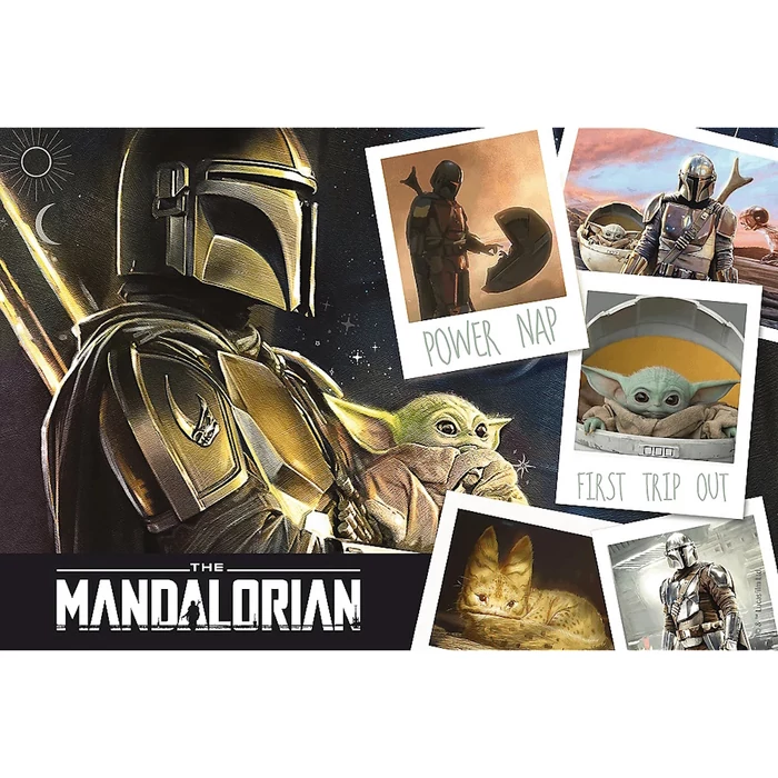 Trefl 50035 - Star Wars - The Mandalorian - Super Shape XL 160 db-os puzzle