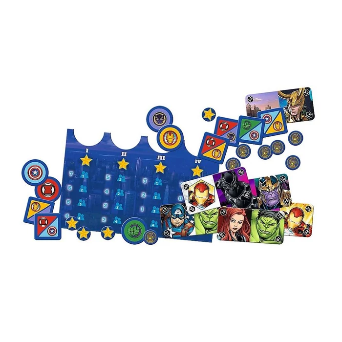 Trefl 02512 - Avengers - Bosszúállók - Harc Manhattanért  társasjáték