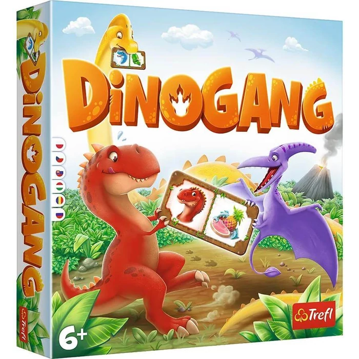 Trefl 02080 - Dinogang társasjáték
