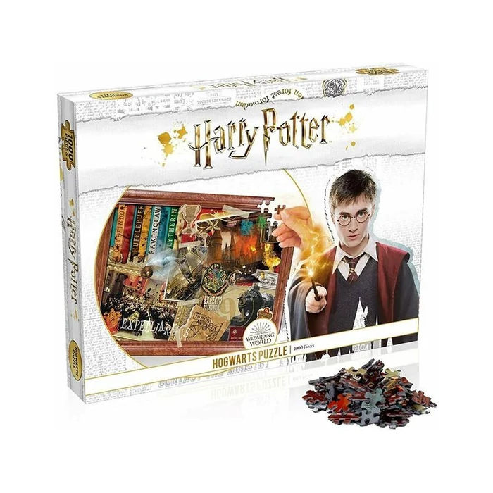 Winning Moves 039581 - Harry Potter - Roxfort új kiadás - 1000 db-os puzzle