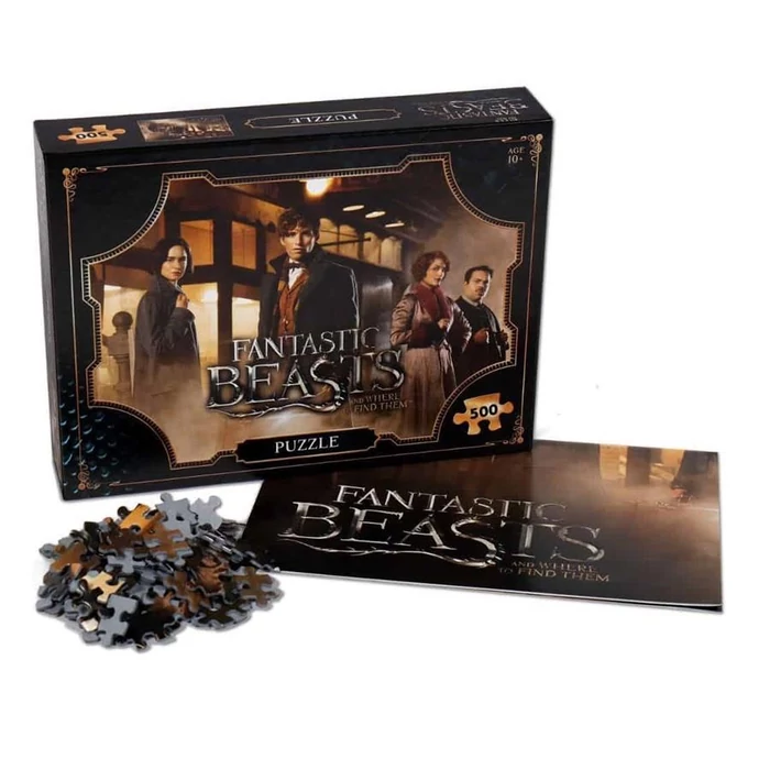 Winning Moves Z0114EU40 - Legendás állatok és megfigyelésük - 500 db-os puzzle