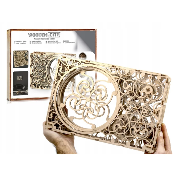 Wooden City WR311 - Mechanical Picture - 275 db-os fa puzzle