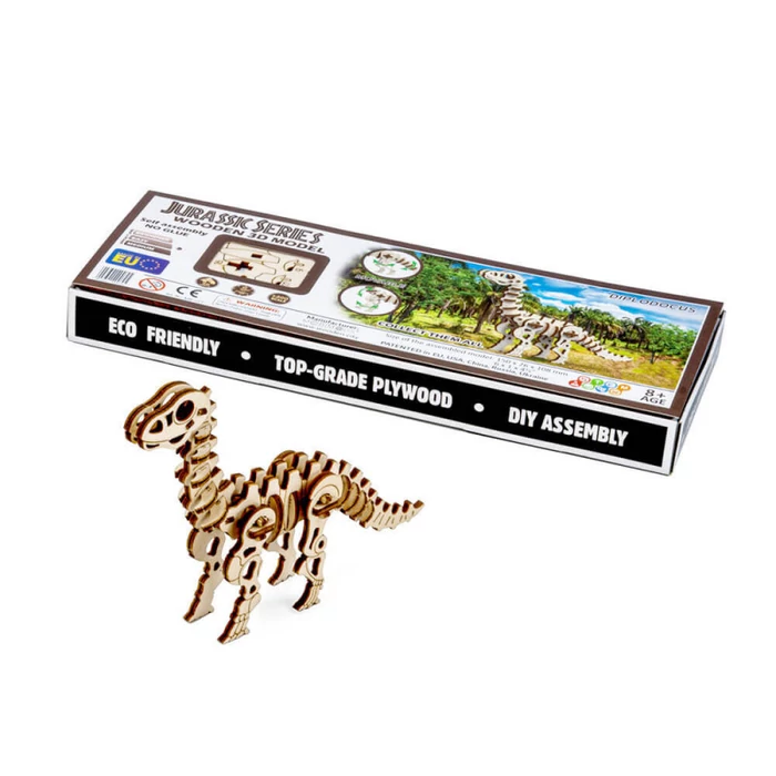 Wooden City MB-017 - Diplodocus  - 50 db-os fa puzzle