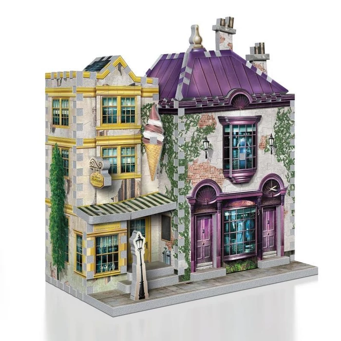 Wrebbit 00510 - Harry Potter - Madam Malkin talárszabászata és fagylaltszalon - 290 db-os 3D puzzle