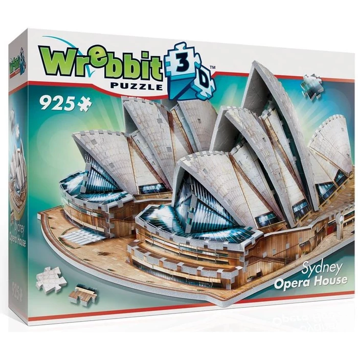 Wrebbit 02006 - Sidney-i Operaház - 925 db-os 3D puzzle