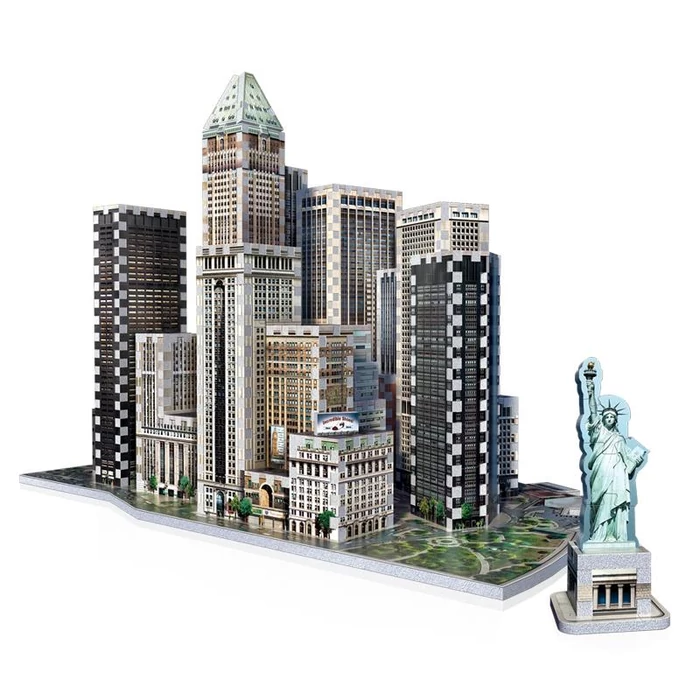 Wrebbit 02013 - New York - Pénzügyi központ - 925 db-os 3D puzzle