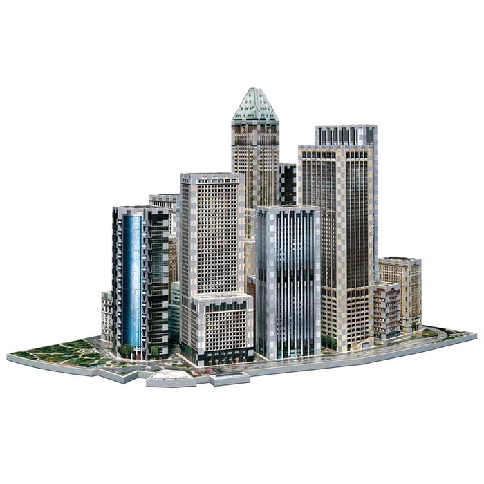 Wrebbit 02013 - New York - Pénzügyi központ - 925 db-os 3D puzzle