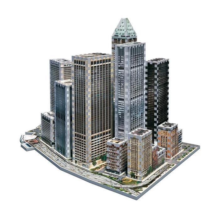 Wrebbit 02013 - New York - Pénzügyi központ - 925 db-os 3D puzzle