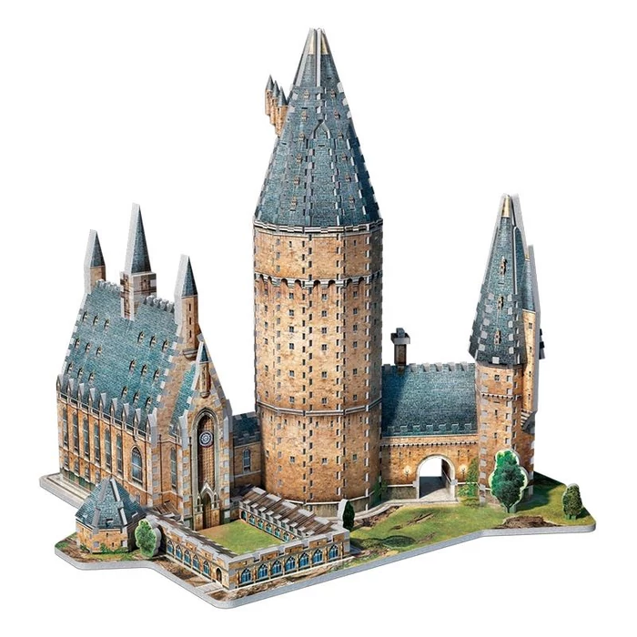 Wrebbit 02014 - Harry Potter - Roxforti nagyterem - 850 db-os 3D puzzle