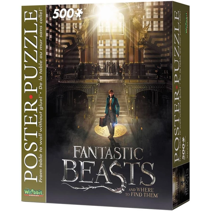 Wrebbit 05005 - Legendás állatok és megfigyelésük - Máglyaügyi minisztérium - 500 db-os poszter puzzle