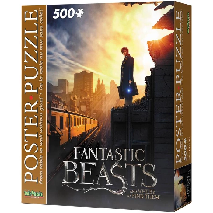 Wrebbit 05006 - Legendás állatok és megfigyelésük - New York City - 500 db-os poszter puzzle