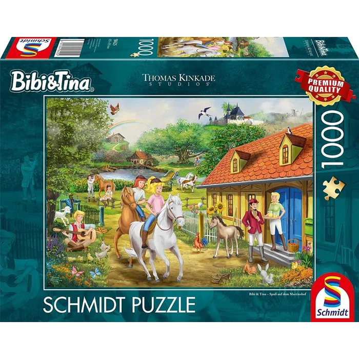 Schmidt - 58425 - Bibi and Tina - Fun at the Martinshof - 1000 db-os puzzle