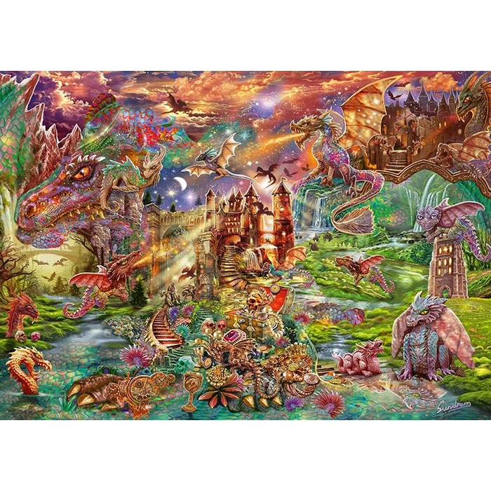 Schmidt 2000 db-os puzzle - Dragons Treasure (58971)